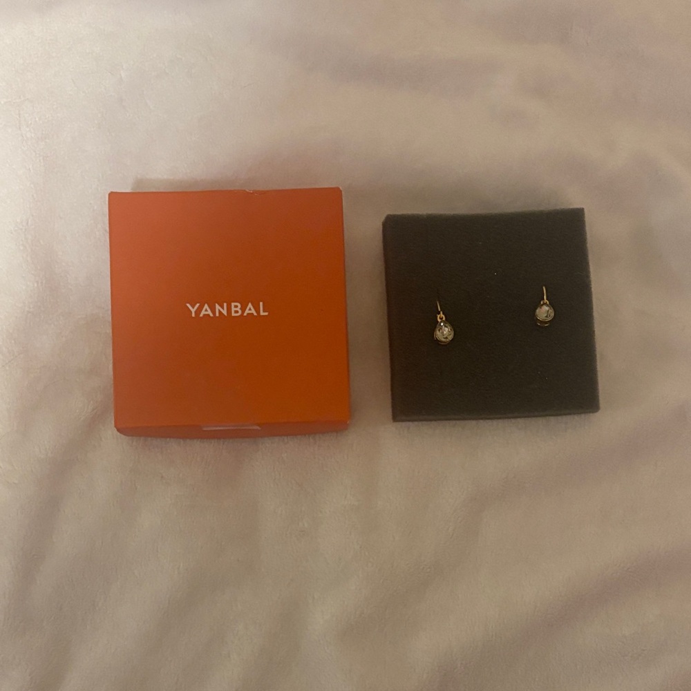 Gold and Silver Dangle Earrings